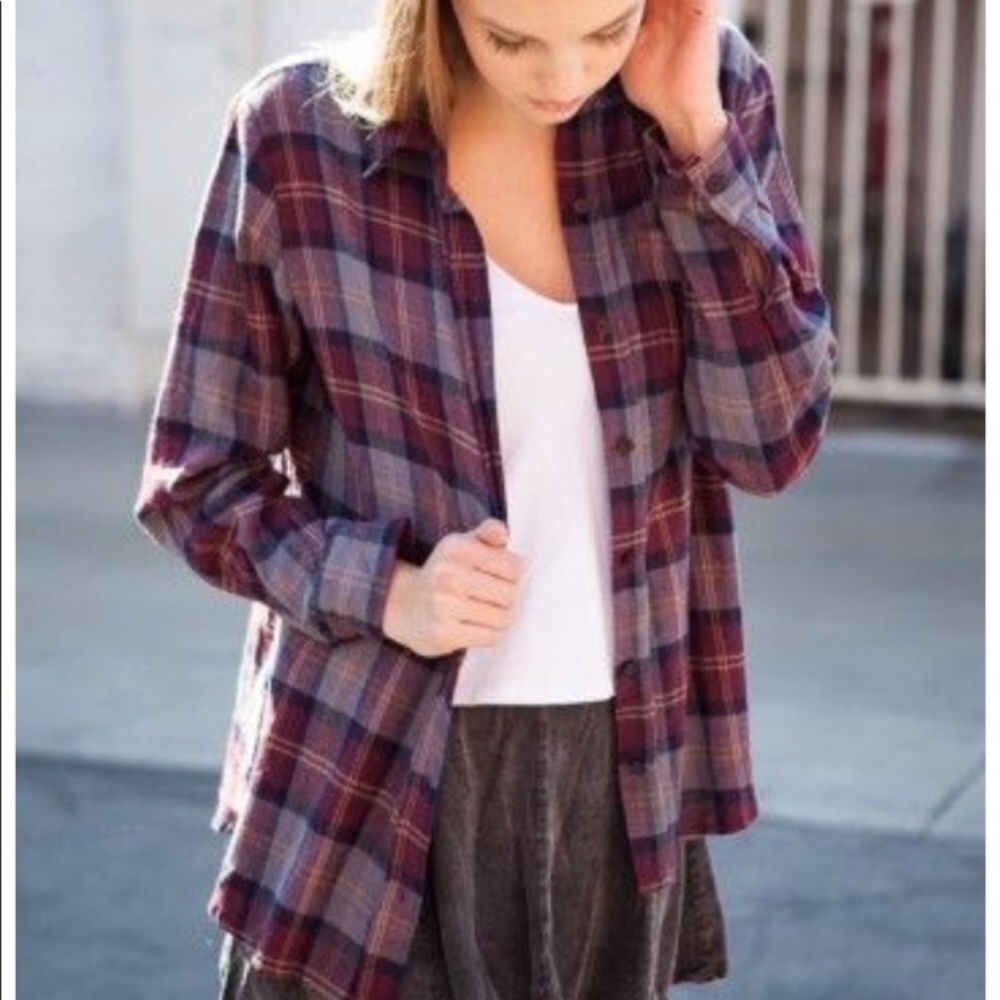 brandy melville flannel